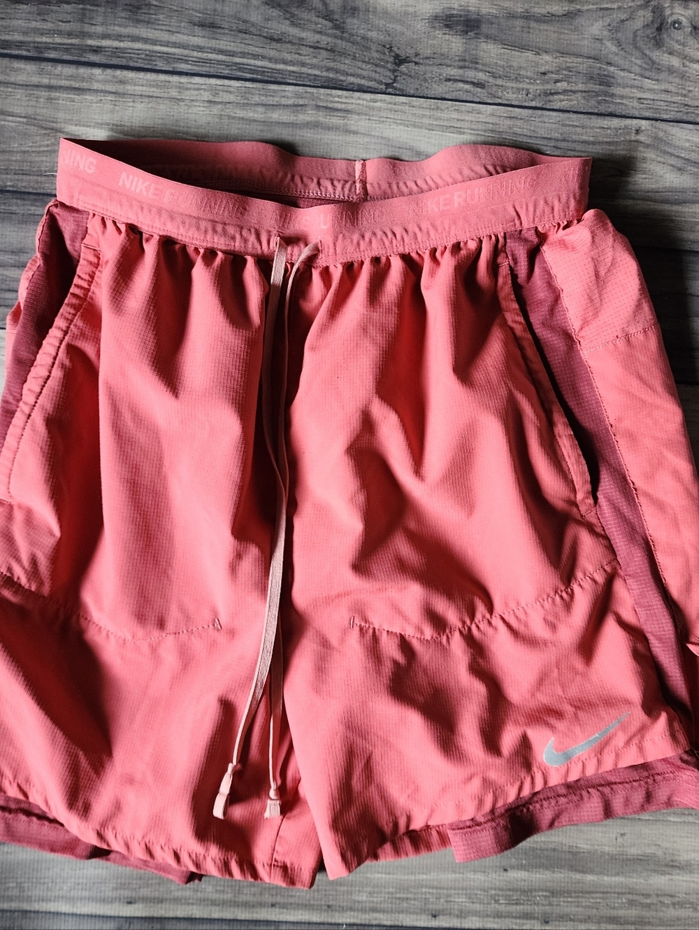 Pink Nike Running Shorts Size Small